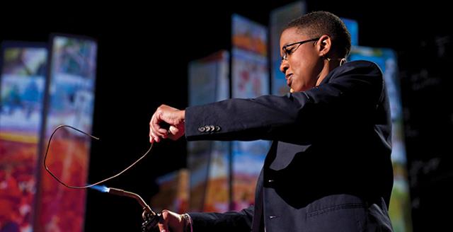 Mechanical engineer Dr. Ainissa Ramirez delivers a TED Talk on the importance of science education