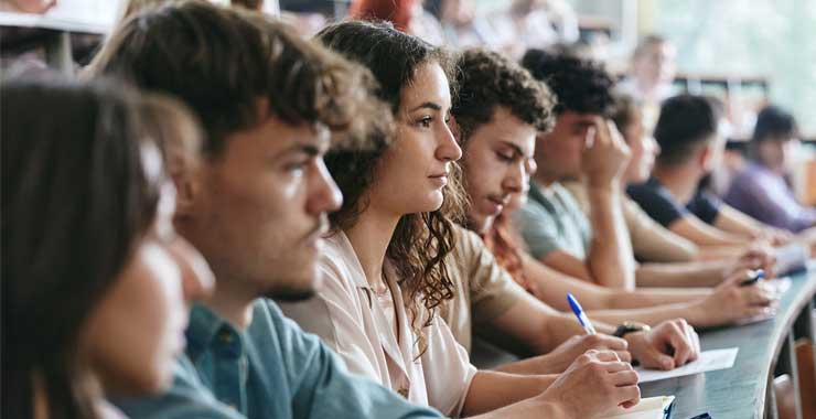 students in a classroom