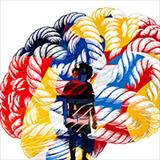 colorful twisted rope