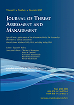 Cover of Applications of the Alternative Model for Personality Disorders to Threat Assessment