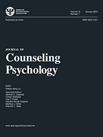 Cover of Journal of Counseling Psychology (medium)