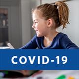 child learning remotely