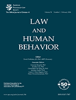 Cover of Law and Human Behavior (medium)