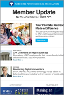 Cover of the Member Update newsletter