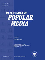 Cover of Psychology of Popular Media (large)