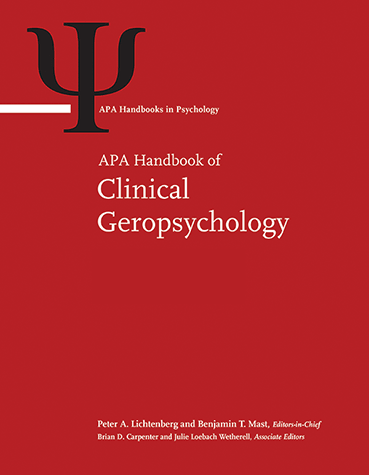 Cover of APA Handbook of Clinical Geropsychology (large)