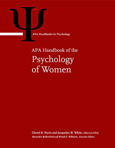 Cover of APA Handbook of the Psychology of Women (large)