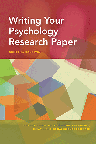Cover of Writing Your Psychology Research Paper (large)