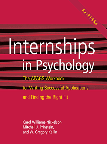 Cover of Internships in Psychology, 4th Edition (large)